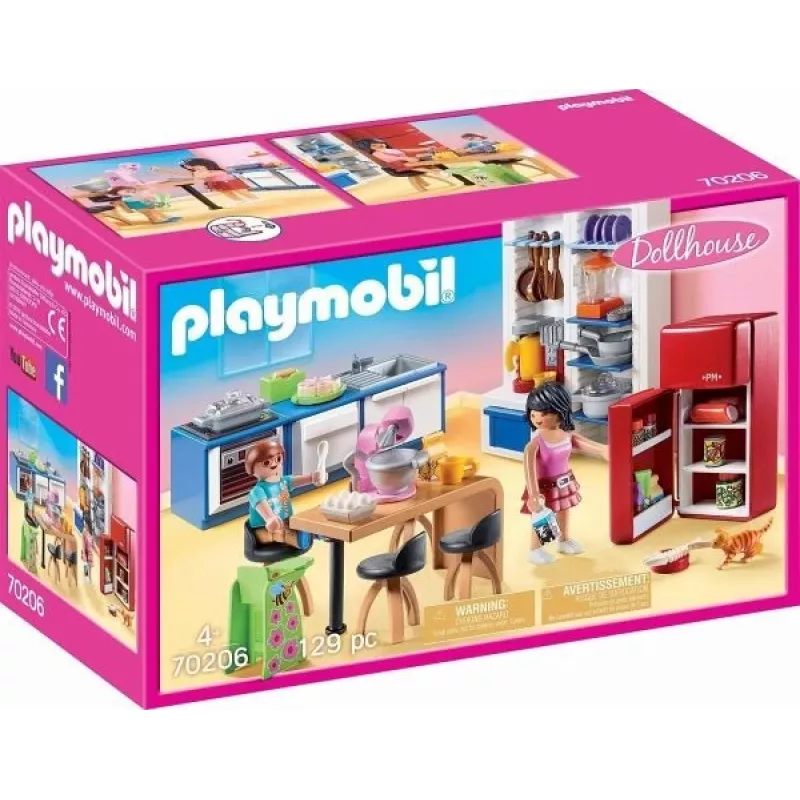 Action/Adventure Playset Playmobil Dollhouse 70206