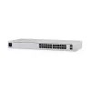 Ubiquiti UniFi 24 portu PoE pārvaldāms L2/L3 Gigabit Ethernet (10/100/1000) Power over Ethernet (PoE) 1U sudraba