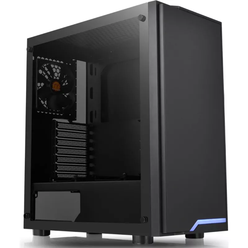 Thermaltake H100 TG MIDI Tower Black