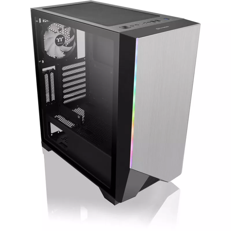PC korpuss Thermaltake H550 TG ARGB Midi Tower Melns, Pelēks