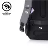 Mugursoma XDDESIGN Bobby Hero XL — 21,5 L, piemērota 17 collu klēpjdatoram, planšetdatora nodalījums, organizatora panelis, melna