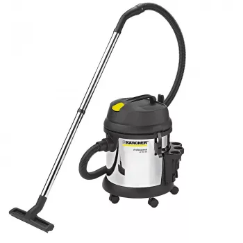 Mitrā un sausā putekļsūcējs Karcher NT 27/1 Me Adv — 27 L metāla tvertne, 1380 W, 20 kPa vakuums