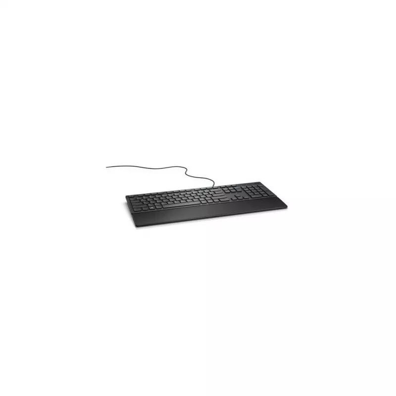 Vadu pilna izmēra tastatūra Dell KB216 — QWERTY ziemeļvalstu izkārtojums, melna, USB