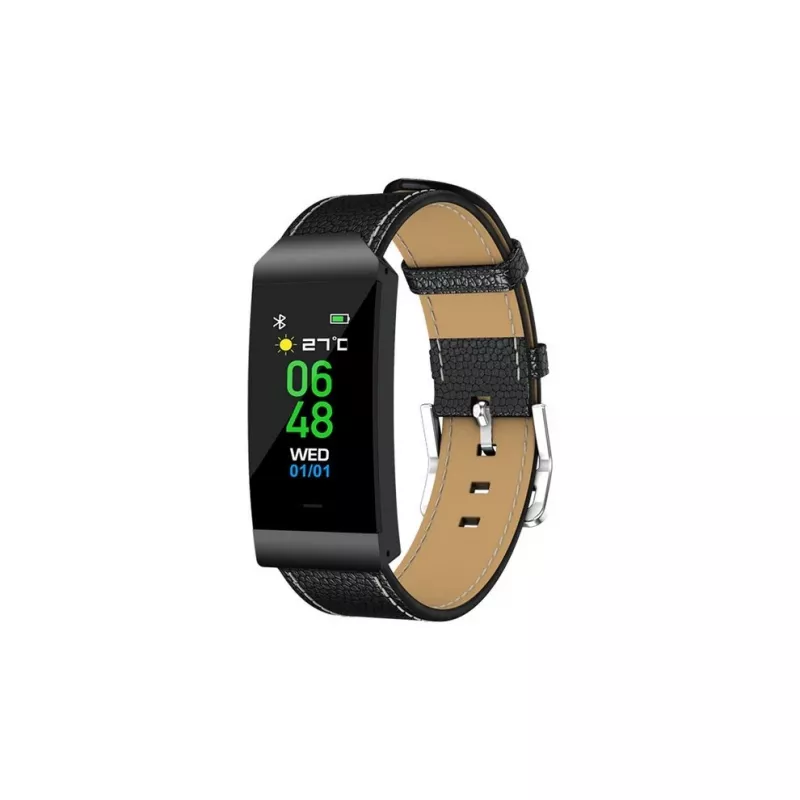Denver BFH-250BLACK aktivitātes izsekotājs Rokassprādzes aktivitātes izsekotājs 2.44 cm (0.96) IP68 Melns