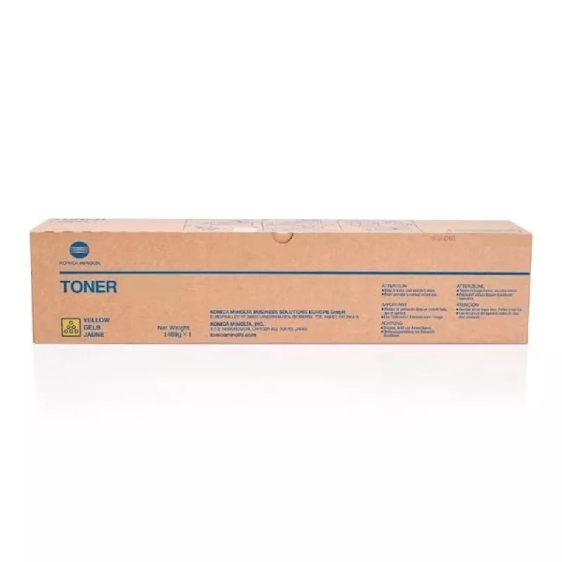 Konica Minolta Oriģinālais Toneris AAJW352, fuksīna, 9000 Lappuses, TNP-80M, Konica Minolta Bizhub C3320i