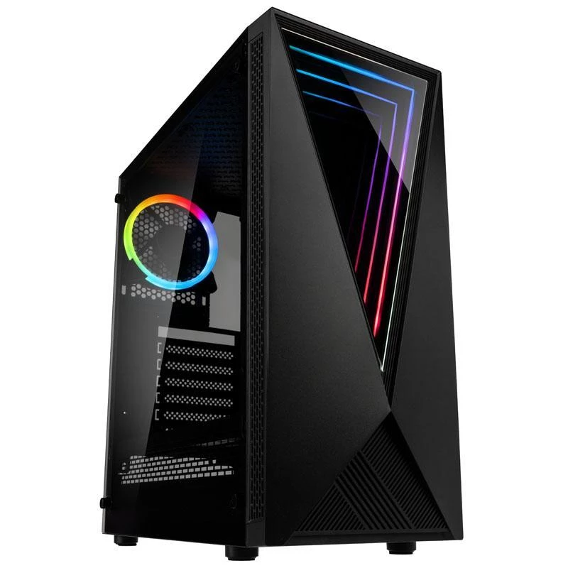 Kolink VOID RGB torņa korpuss, melns, LED ventilators, logs, putekļu filtrs, PC E