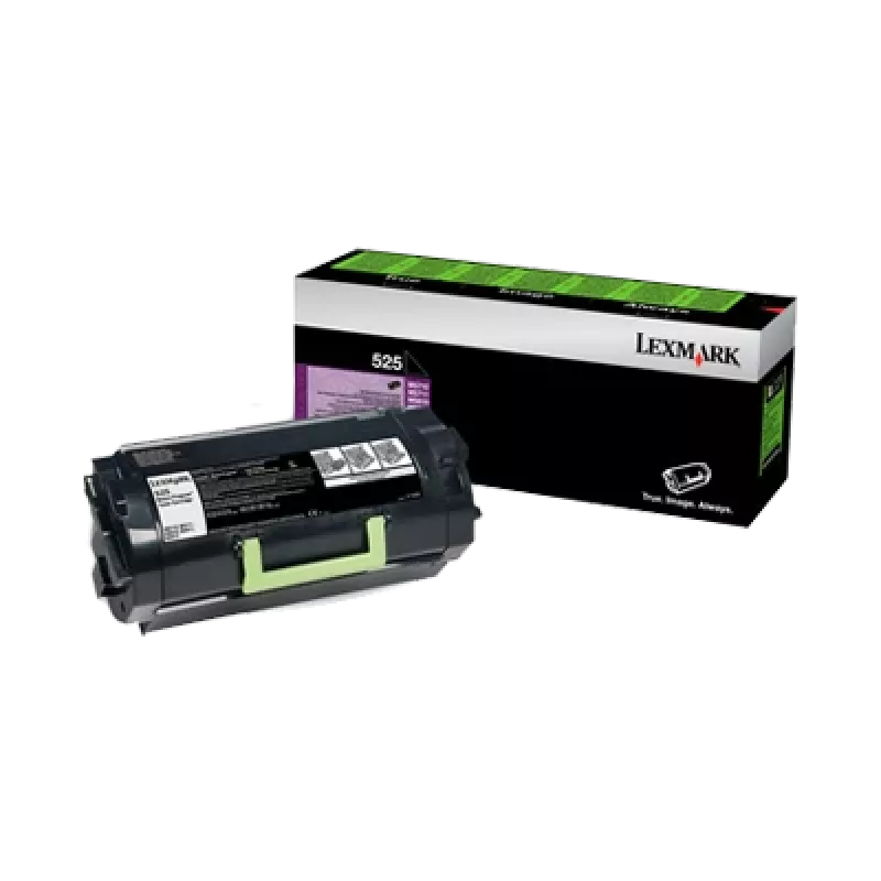 Lexmark 522 tonera kasetne 1 gab. Oriģināla melna