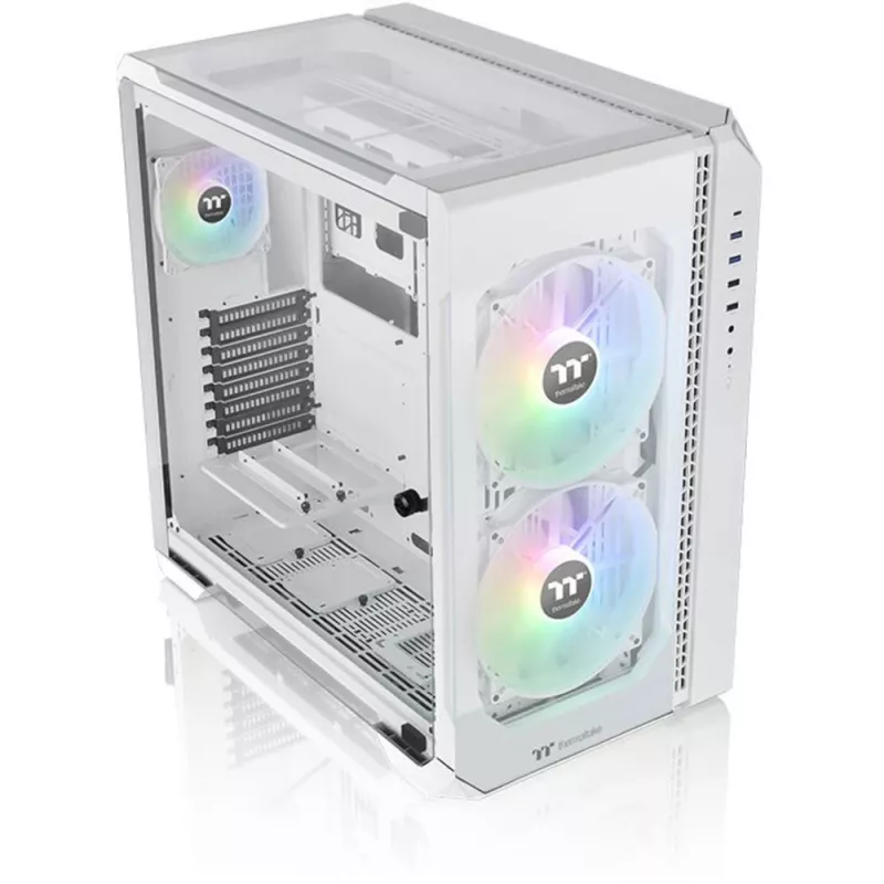 PC korpuss Thermaltake View 51 TG ARGB Snow Midi Tower balts