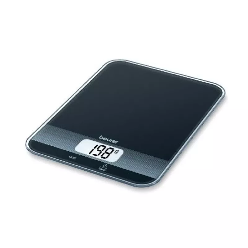 Beurer 70404 Virtuves svari digitāli melni pārnēsājami 5 kg 200x145x17mm