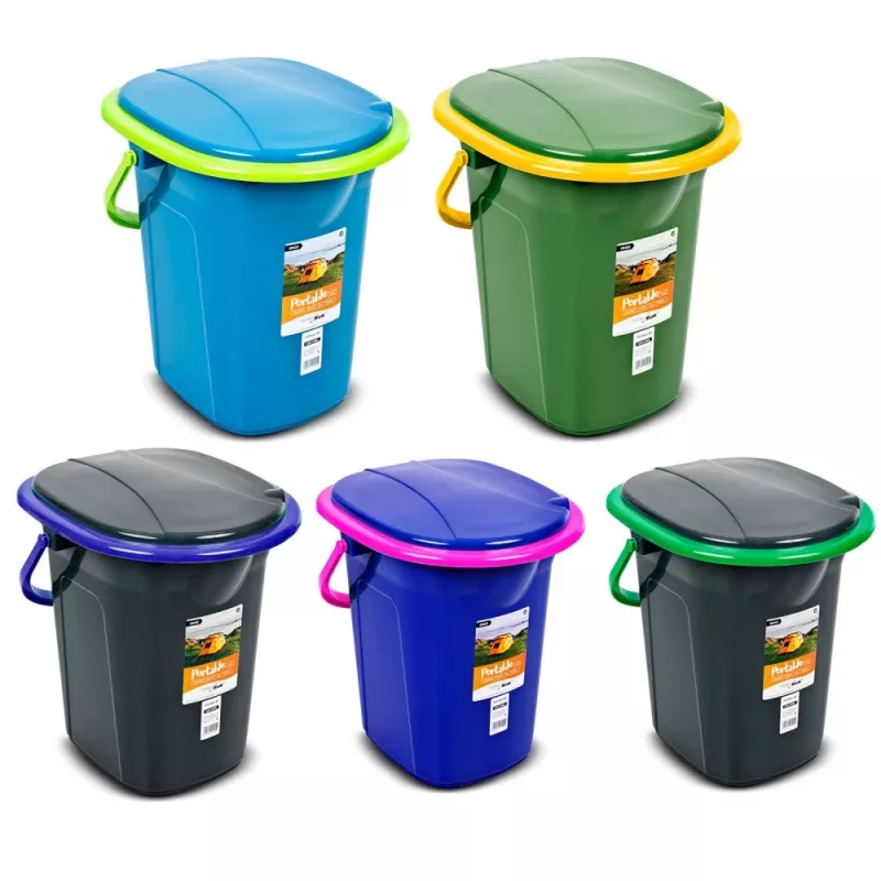 Atkritumu tvertne Greenblue GB320BB Melna Zila Plastmasa 19L