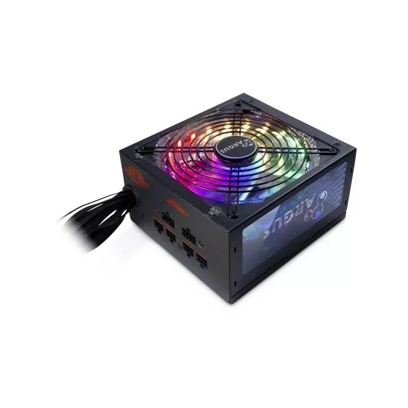 Inter-Tech Argus RGB-650W CM II Barošanas bloks 20+4 Pin ATX ATX Melns