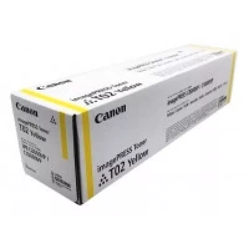 Canon T02 tonera kasetne 1 gab. Oriģināla dzeltena