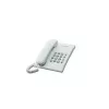 Analogais tālrunis Panasonic KX-TS500PDW — 16 pogas, balts, galda/sienas stiprinājums, 100 ierakstu tālruņu katalogs