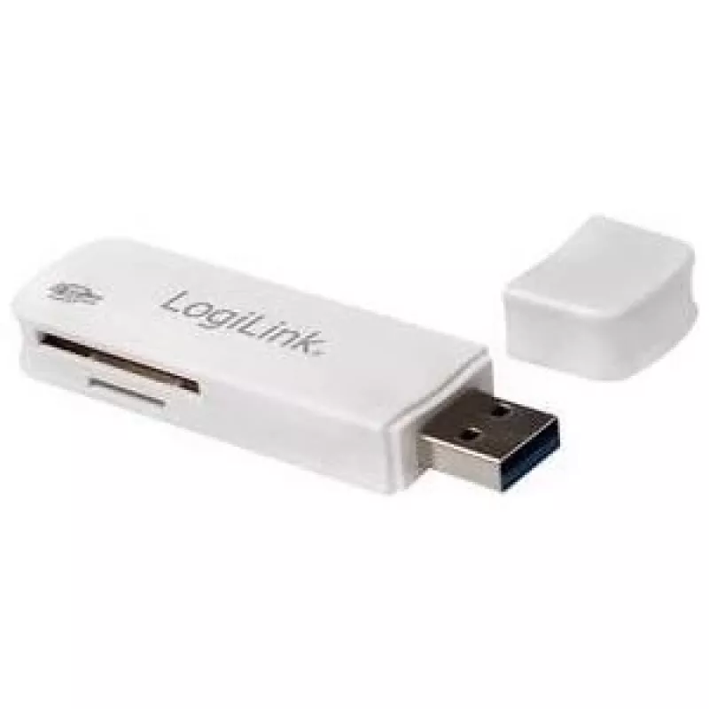 LogiLink CR0034A karšu lasītājs USB 3.2 Gen 1 (3.1 Gen 1) Balts