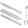 Rack rail kit EVER W/OP-ZA00-0001/00 mounting kit, silver/Melns rail, for cabinet installation