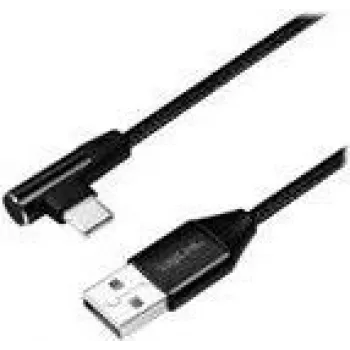 LogiLink CU0137 USB kabelis USB 2.0 0,3 M USB A uz USB C melns