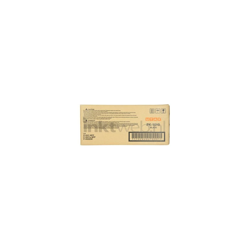 Utax 1T02RV0UT0/PK-1010 Tonera komplekts, 3K lapaspuses ISO/IEC 19752 TA P...