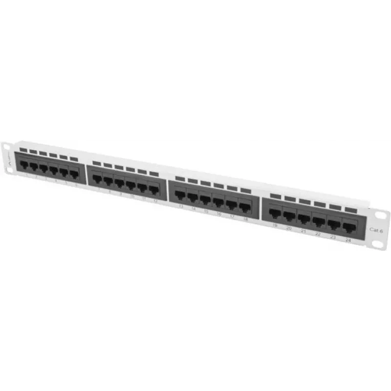 Plāksteru panelis 1U Lanberg PPU6-1024-S