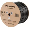 Lanberg LCU5-30CU-0305-BK tīkla kabelis 305 m Cat5e U/UTP (UTP) melns (LCU5-30CU-0305-BK)