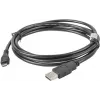 USB 2.0 kabelis LANBERG CA-USBM-10CC-0018-BK, Micro-USB B uz USB A, 1,8 m, melns