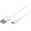 Wentronic 59130 2m USB A USB C vīriešu vīriešu balts USB kabelis (59130)