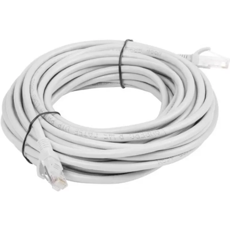LANBERG Cat5e U/UTP RJ-45 komutācijas kabelis PCU5-10CC-1500-S, 15 m, Pelēks, CCA, 26 AWG, 100 MHz