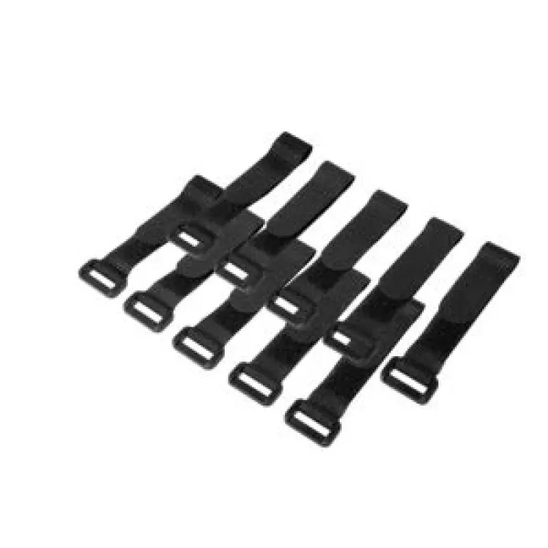 Kabeļu saites LOGILINK KAB0056 Neilons 150 mm Melna, 10 gab. iepakojumā