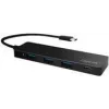 LogiLink UA0311 USB-C 3.2 Gen 2 Multiport Hub 4 porti melns