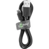Wentronic Goobay - USB kabelis - USB (M) uz USB-C (M) - USB2.0 - 3 A - 2,0 m - Melns (59122)