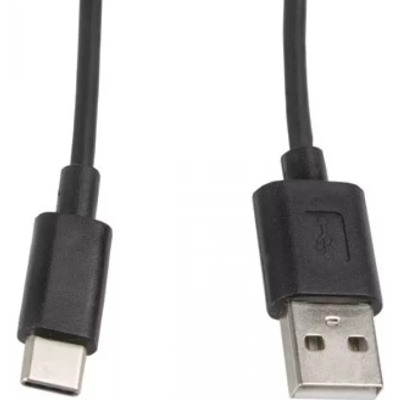 Kabelis Lanberg CA-USBO-10CC-0010-BK (USB 2.0 vīrietis - USB 2.0, USB, Type C vīrietis, 1m, Melns) (CA-USBO-10CC-0010-BK)