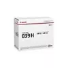 Canon Toner Melns Cartridge 039H 0288C002