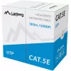 Tīkla kabelis LANBERG LCF5-11CC-0305-S Cat5e F/UTP, 24 AWG CCA, 305 m, pelēks