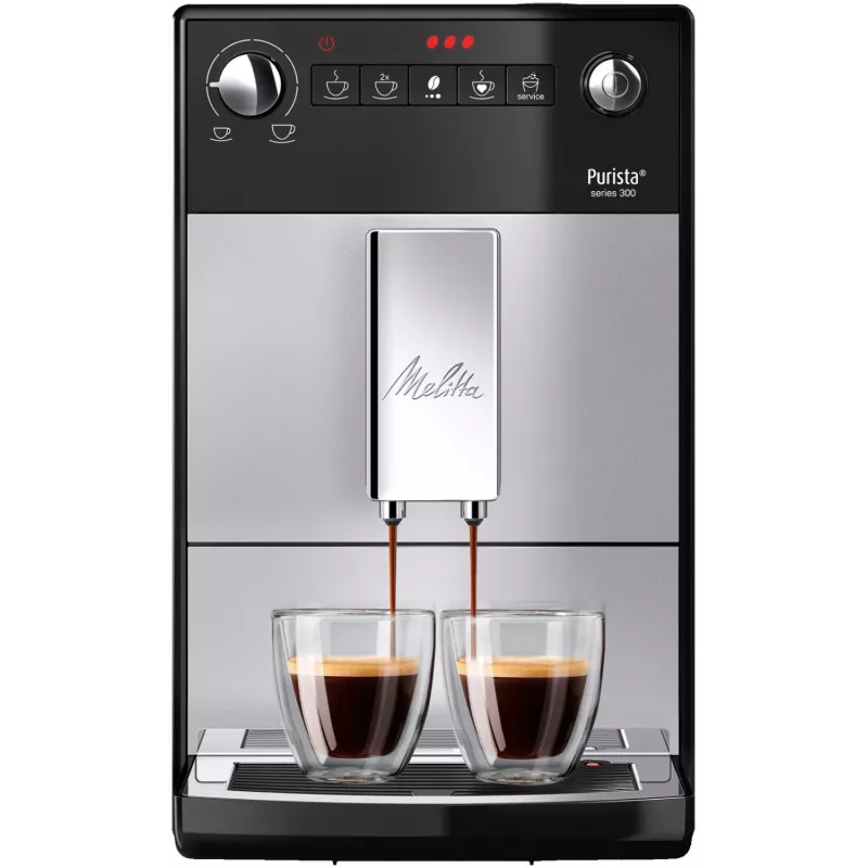 Melitta Purista Series 300 F23/0-101 Bean to Cup Coffee Machine - Sudraba