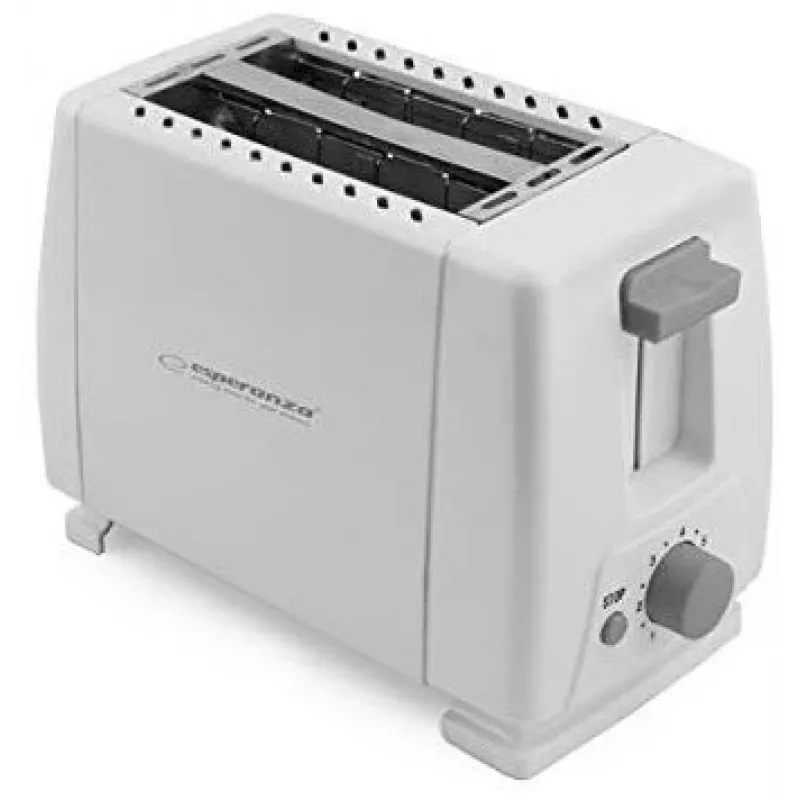 Esperanza EKT001 Caprese 2 šķēles 600 W Balts