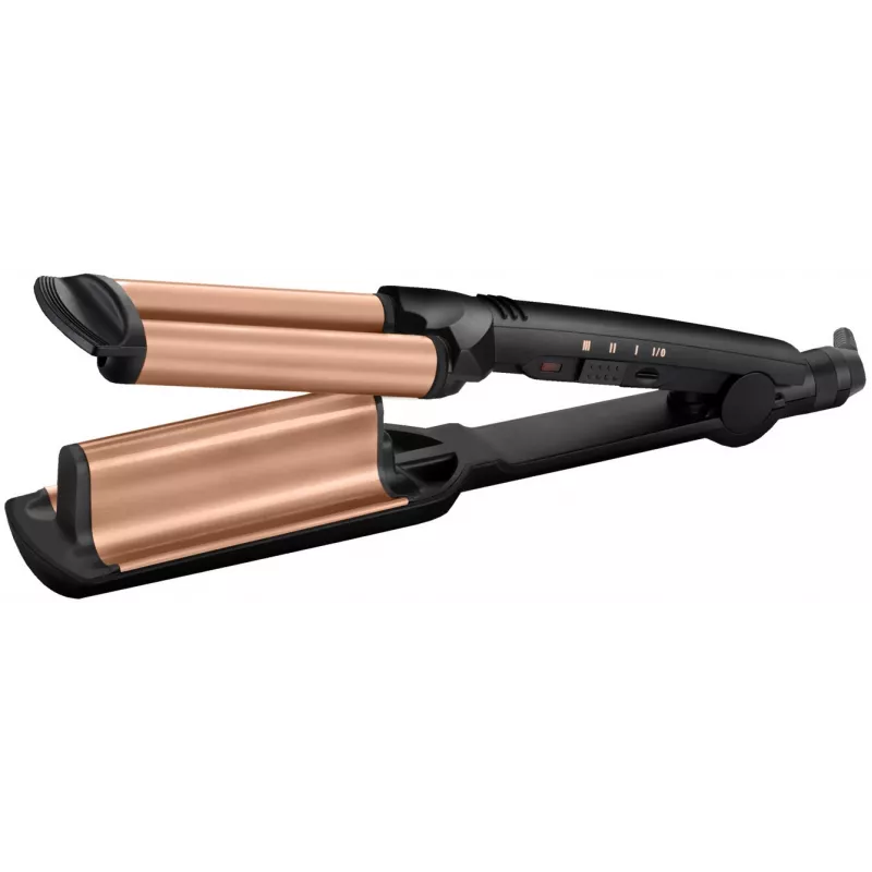 BaByliss Deep Waves lokšķēres Warm Black, Orange 98.4 (2.5 m)