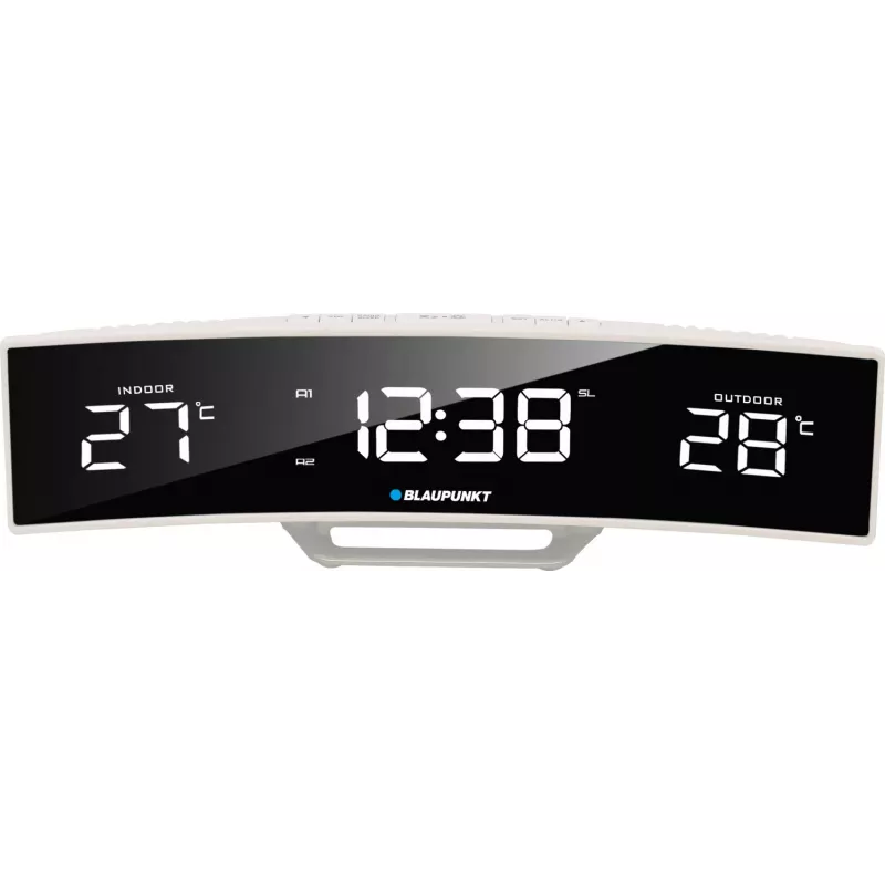 BLAUPUNKT CR12WH FM modinātājs ar temperatūru