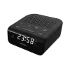Pulksteņa radio SENCOR SRC 136 B — PLL FM, 0,6 collu LED, divkāršs modinātājs, snaudiens, baterijas rezerves barošana, melns