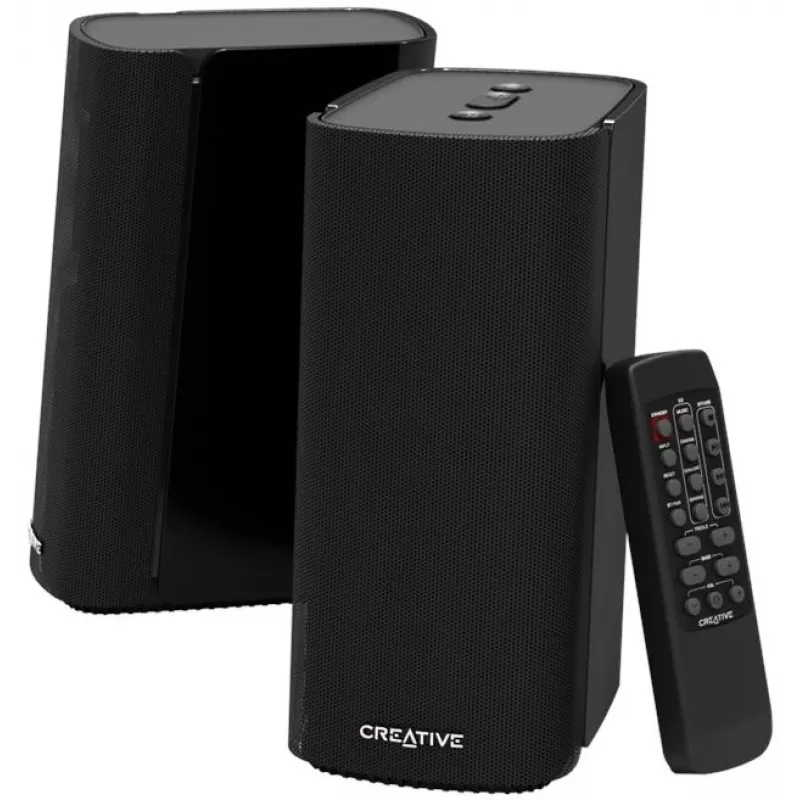 Creative Labs T100 pilna diapazona melns vadu un bezvadu 20 W