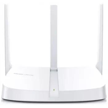 Mercusys 300Mbps bezvadu N maršrutētājs Wi-Fi 4 (802.11n) vienas joslas (2,4 GHz) Ethernet LAN balts galda maršrutētājs