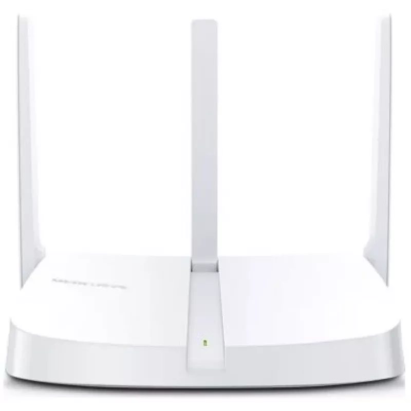 Mercusys 300Mbps bezvadu N maršrutētājs Wi-Fi 4 (802.11n) vienas joslas (2,4 GHz) Ethernet LAN balts galda maršrutētājs