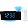 Blaupunkt CRP81USB radio modinātājs ar projekciju un USB uzlādi, melns