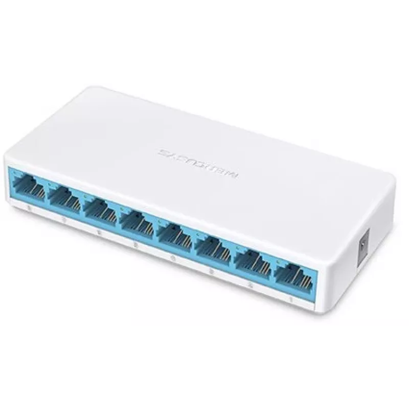 Slēdzis Mercusys MS108 8 porti RJ-45 10/100Mbps Nepārvaldīts
