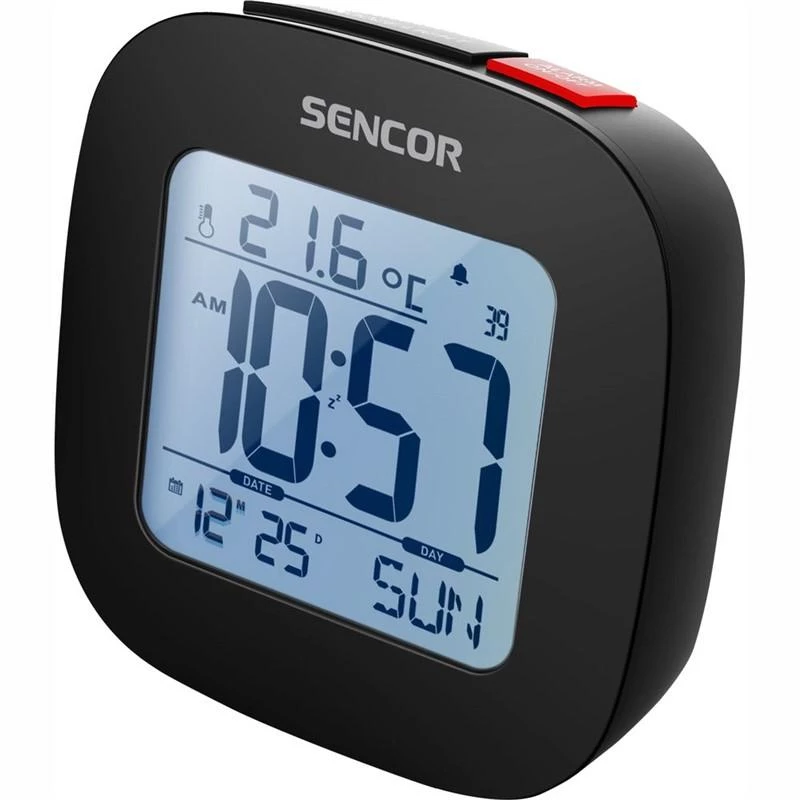 Sencor SDC 1200 B pulkstenis ar modinātāju, melns