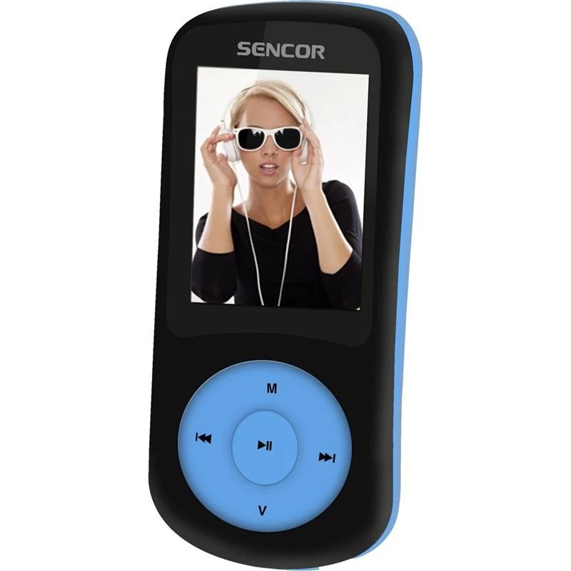 MP3, MP4 atskaņotājs SFP 5870BBU, 8 GB atmiņa, radio