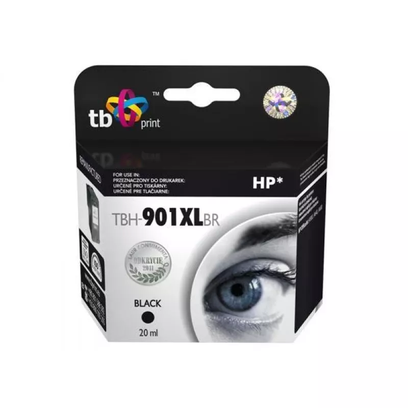 Ink HP OJ J4580 XL Black remanufactured TBH-901XLBR