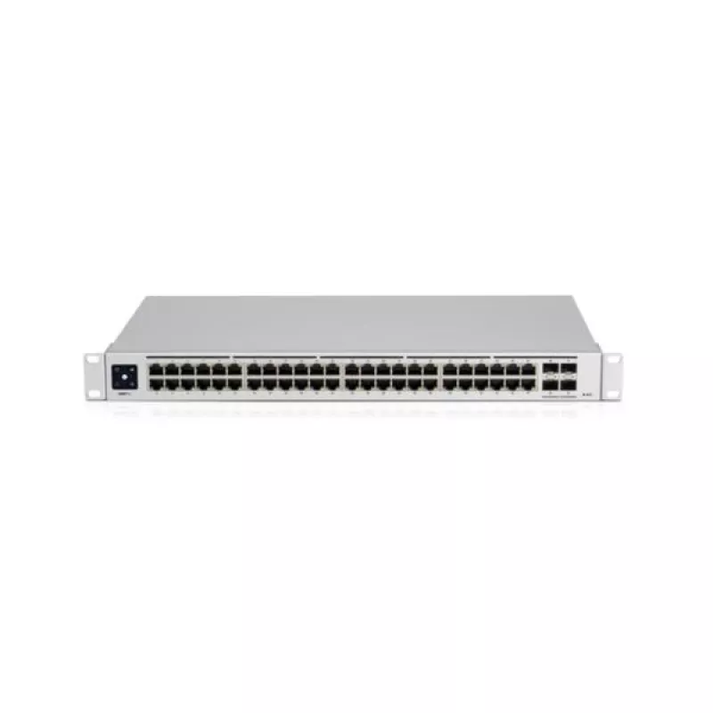 Ubiquiti UniFi USW-PRO-48 tīkla slēdzis Pārvaldāms L2/L3 Gigabit Ethernet (10/100/1000) 1U Sudrabs