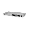 Ubiquiti Networks UniFi USW-24 pārvaldāms L2 Gigabitu Ethernet (10/100/1000) bez PoE, stiprināms statīvā