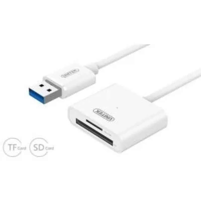 Unitek Y-9321 - Karšu lasītājs (SD, MicroSD, SDHC, MicroSDHC, SDXC, MicroSDXC) - USB 3.0