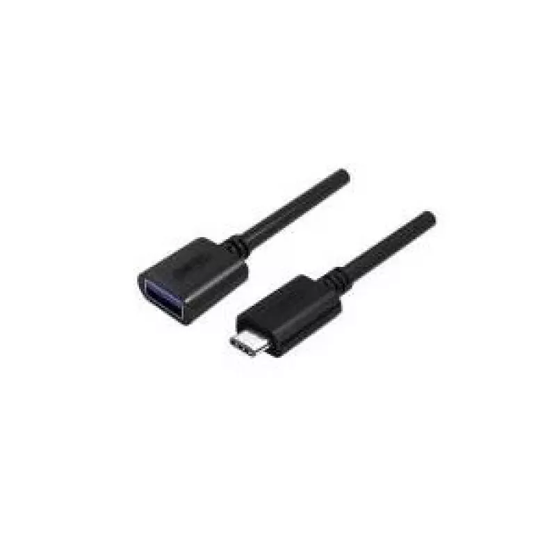 UNITEK Y-C476BK USB kabelis USB 3.2 Gen 1 (3.1 Gen 1) 0.2 m USB C USB A Melns