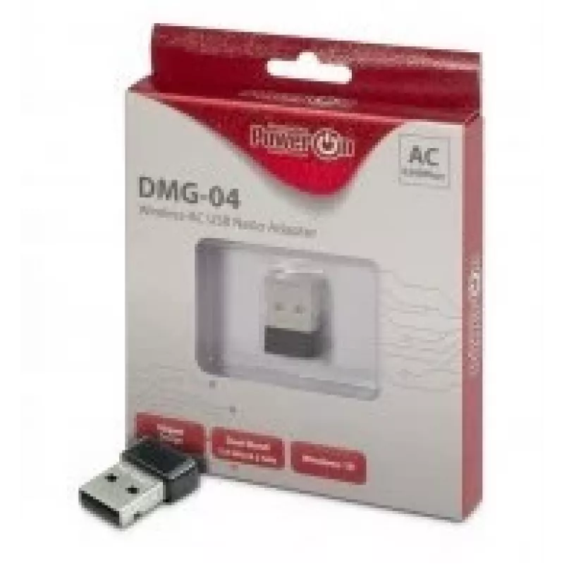 Inter-Tech tīkla adapteris USB 2.0 650Mbps bezvadu